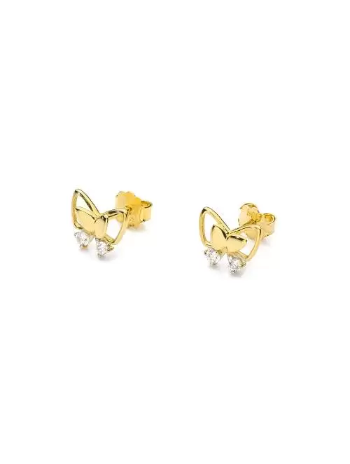 Gold Schmetterling Ohrringe...