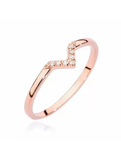 Sophie ring in Pink Gold...