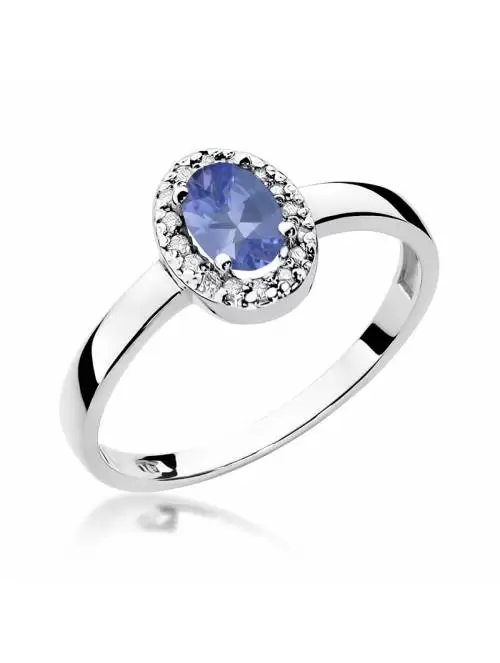 Gold ring with Tanzanite...