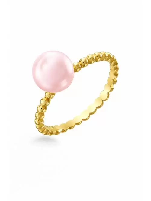 Ariel ring in gold with...