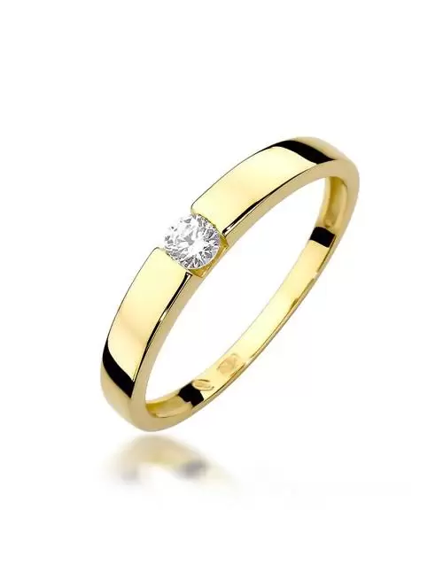 Plain ring Gold with...