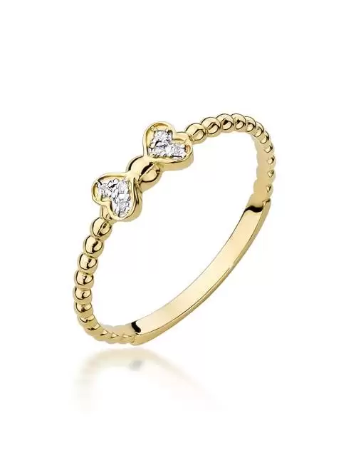Betty Gold Ring with Diamonds