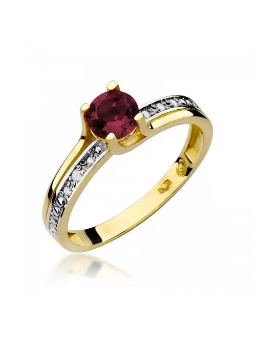 Ring In 14kt Gold with...