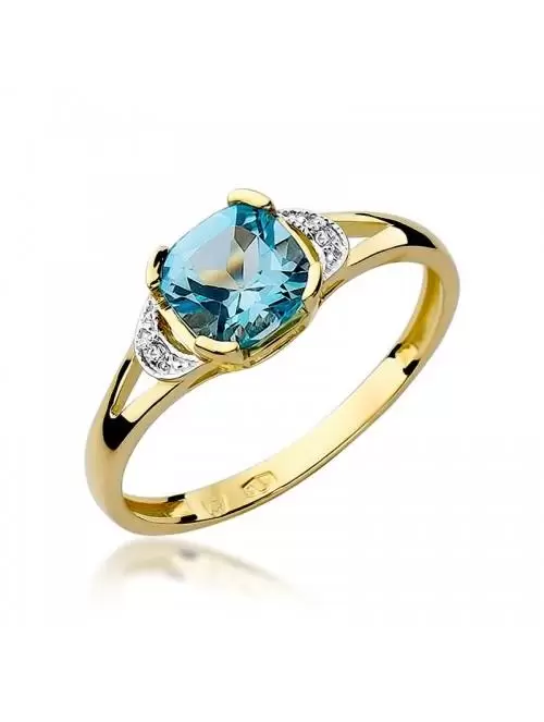 Ring Gold with Topaz 1,10...