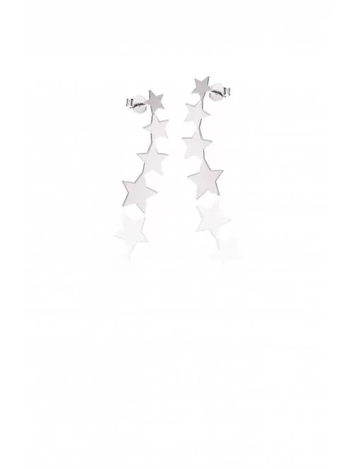 Silver earrings with Stars