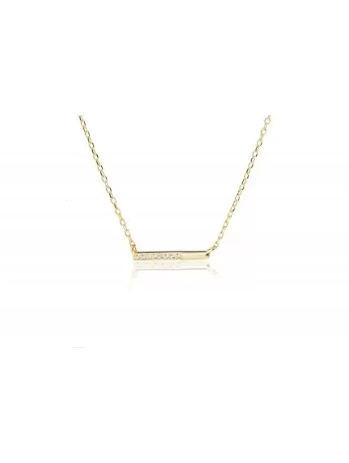Necklace Bar with cubic...